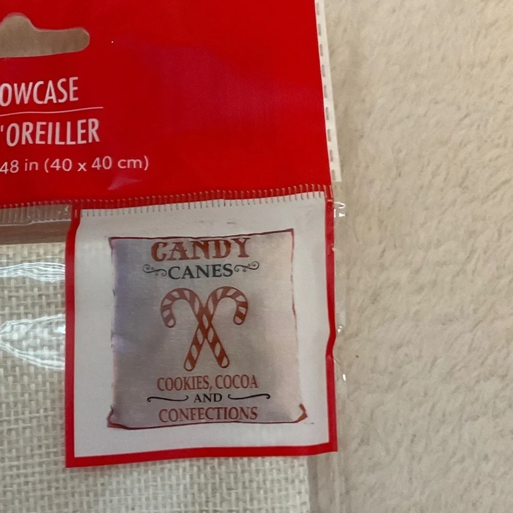 Christmas Holiday Pillowcases - Red and White